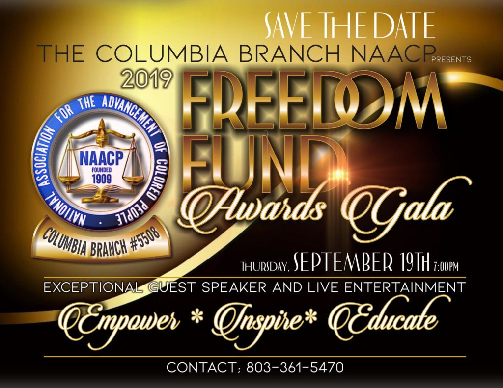 Freedom Fund Awards Gala Columbia, SC NAACP